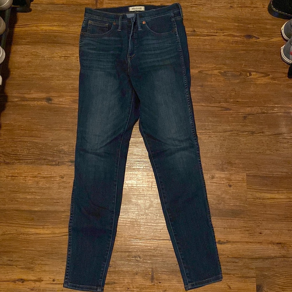 Madewell 10” high rise skinny Jean